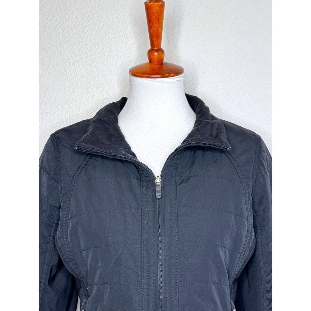 LULULEMON Another Mile Full Zip Womens Jacket NO Hood 8 Black Primaloft Outdoor - Picture 2 of 11